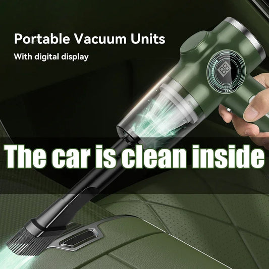 Dynamic- Xiaomi Car Vacuum Cleaner – Wireless High-Power Dual-Use Wet & Dry Handheld Vacuum